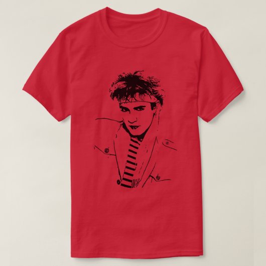 Simon Le Bon 1981 Exklusiv T-Shirt (Design vorne)