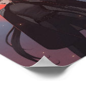 Simon & Michiko Poster - von Mona Finden (Ecke)