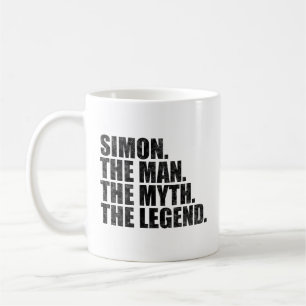 Simon Name, Simon Der Mann Der Mythos Die Legende Kaffeetasse
