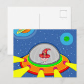 Simon und sein Raumschiff Postkarte (Vorne/Hinten)