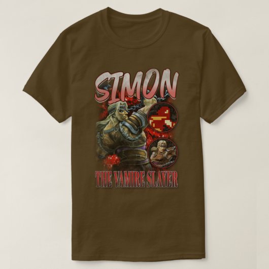 Simon Vintag Rapper T-Shirt (Design vorne)