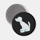 Simon von der großen Tür Magnet (Vorderseite/Rückseite)