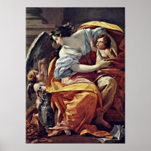 Simon Vouet - Allegorie des Reichtums Poster
