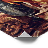 Simon Vouet - Allegory of Wealth Poster (Ecke)