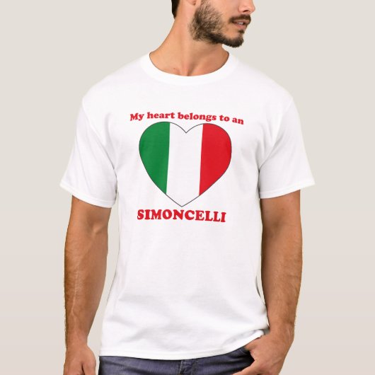 Simoncelli T-Shirt (Vorderseite)