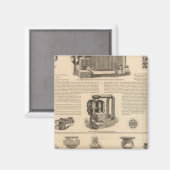 Simonds Manufacturing Company Stewart Magnet (Vorderseite/Rückseite)