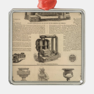 Simonds Manufacturing Company Stewart Ornament Aus Metall