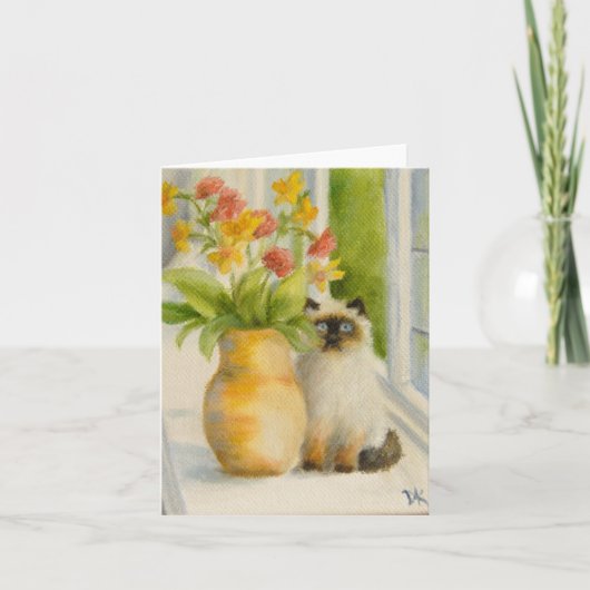 "Simone" Anmerkungskarte durch Deborah Ann Karte (Vorderseite)