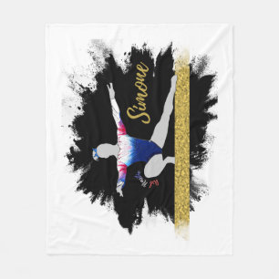 Simone Biles Blanket Fleecedecke