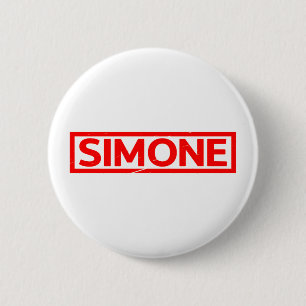 Simone Briefmarke Button