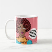 Simone gibt Jackie-Fluglinien-Störschub 101 Kaffeetasse (Links)