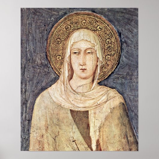 Simone Martini -" Clare" Poster (Vorne)