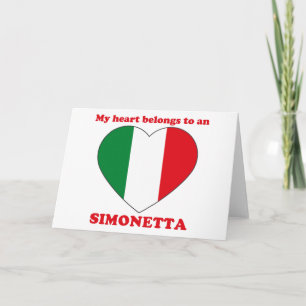 Simonetta Feiertagskarte