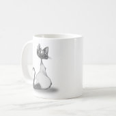 SimonKitty - Skizze-Tasse Kaffeetasse (Vorderseite Links)