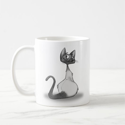 SimonKitty - Skizze-Tasse Kaffeetasse (Links)
