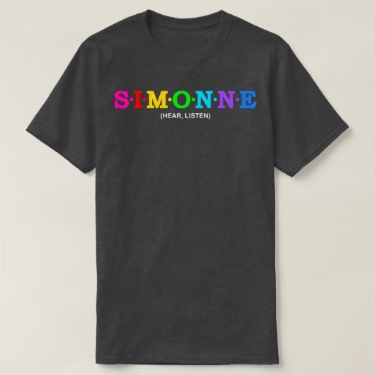 Simonne Hear hören T-Shirt (Design vorne)