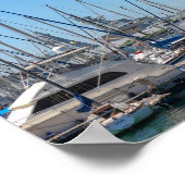 Simon's Town Marina Hafen Südafrika Poster (Ecke)