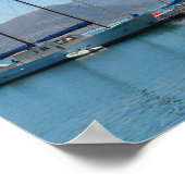 Simon's Town Marina Hafen Südafrika Poster (Ecke)