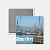 Simon's Town Navy Hafen Südafrika Magnet (Vorderseite/Rückseite)
