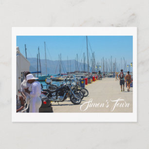 Simon's Town Navy Hafen Südafrika Postkarte