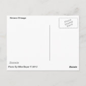 Simons wunderschönes Neon-Schild Postkarte (Rückseite)