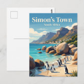 Simonstad, Südafrika Postkarte (Vorne/Hinten)