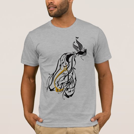 Simorgh u. der Iran T-Shirt (Vorderseite)