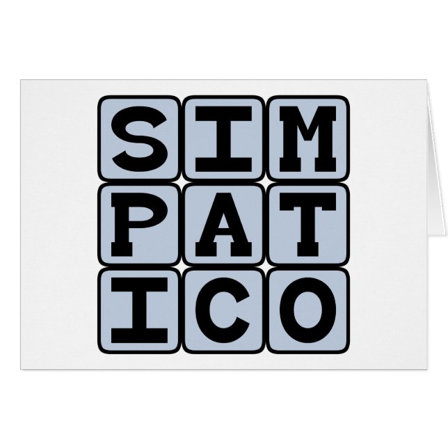 Simpatico, leicht zu erreichen (Vorderseite (Horizontal))