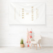 Simpel Elegant Wedding WELCOME Banner (Insitu)