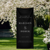 Simpel Elegant Wedding WELCOME Banner