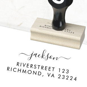 Simpel, handwriting rubber stamp gummistempel