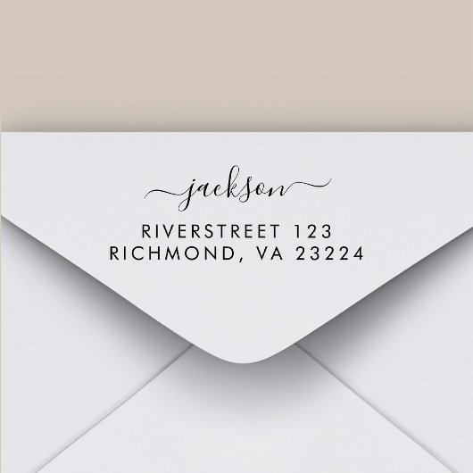 Simpel, handwriting rubber stamp gummistempel