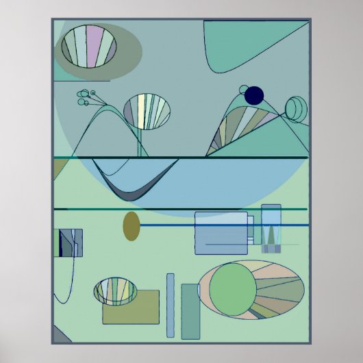SIMPI - Retro / Modernes Poster (Vorne)