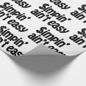 Simpin' Ain nicht einfach Geschenkpapier (Ecke)