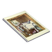 Simpkin die Katze dient Tee - Beatrix Potter Notizblock (Rechte Seite)