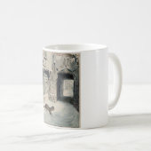 Simpkin the Cat Goes Out (von Beatrix Potter) Kaffeetasse (VorderseiteRechts)