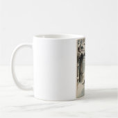 Simpkin the Cat Goes Out (von Beatrix Potter) Kaffeetasse (Links)