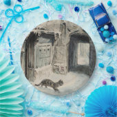 Simpkin the Cat Goes Out (von Beatrix Potter) Pappteller (Party)