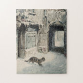Simpkin the Cat Goes Out (von Beatrix Potter) Puzzle (Vertikal)