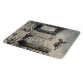 Simpkin the Cat Goes Out (von Beatrix Potter) Schneidebrett (Ecke)