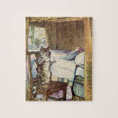 Simpkin the Cat serves Tee - Beatrix Potter Puzzle (Vertikal)