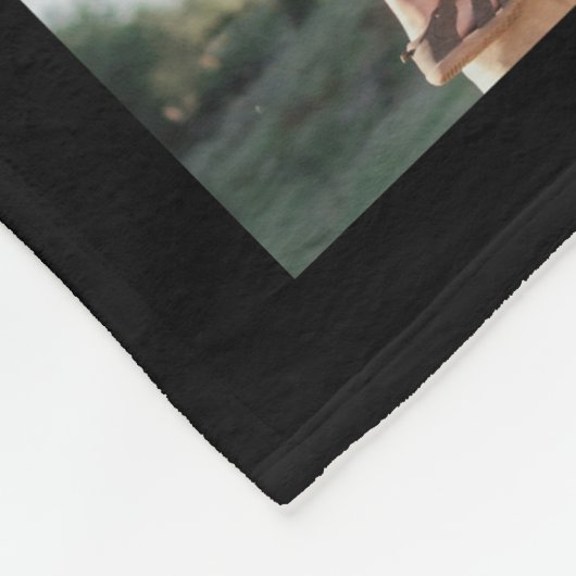Simple 11 Photo Collage Personalized Fleecedecke (Ecke)