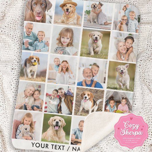 Simple 20 Photo Collage Personalized Pictures Sherpadecke