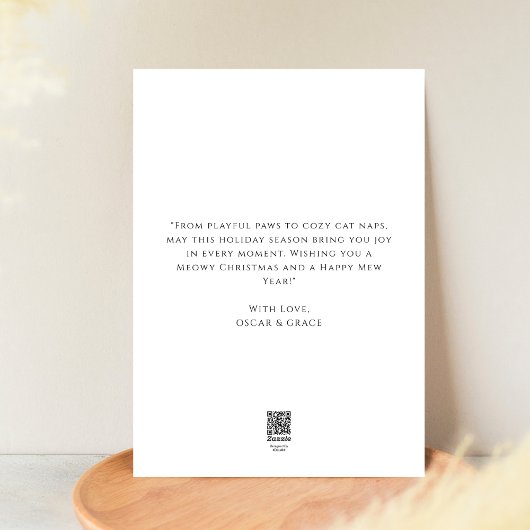 Simple 3 Foto Red Green Meowa Weihnachten Niedlich