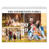 Simple 3 Photos Per Month Kalender (Titelbild)