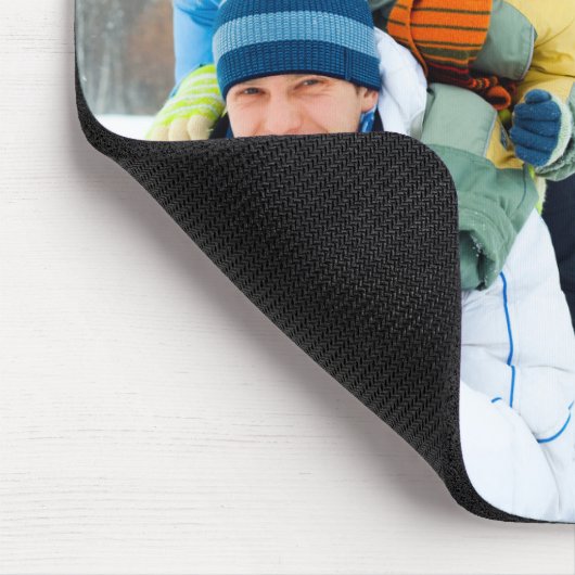 Simple 4 Photo Collage Mousepad (Ecke)