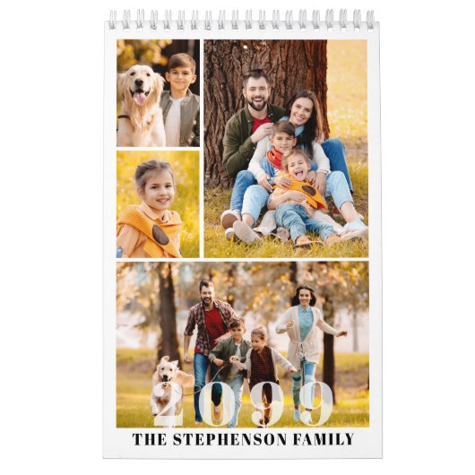 Simple 4 Photos Per Month Kalender (Titelbild)