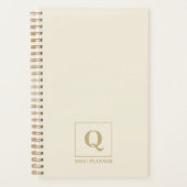 Simple & Aesthetic Design | Custom organization Planer (Vorderseite)