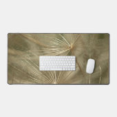 Simple Akene Nature Bokeh Macro Foto neutral Schreibtischunterlage (Tastatur & Maus)