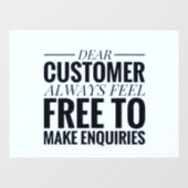 simple and beautiful fensteraufkleber (Blatt)